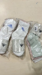 Набор детских носков хлопковых 3 пары Adidas C Spw Crw IZ0161 S 19-21 р Разноцветный (4067896868790)