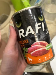 Влажный корм для взрослых кошек Dolina Noteci RAFI cat с уткой, 400 г фото от покупателей 2