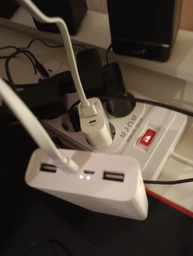 Мережевий фільтр-подовжувач Aura Energy 6+4 USB-A + 2 USB-C (PD) 2 м White (AUEMFP64PD2MW) фото від покупців 9