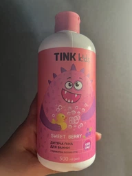 Детская пена для ванны Tink kids Sweet Berry 500 мл (4823109410725) фото от покупателей 2