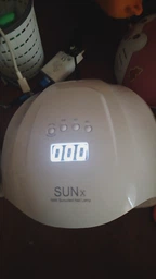 Лампа для полимеризации гель лака SUNUV X 54 W (сушка для ногтей) White фото от покупателей 5