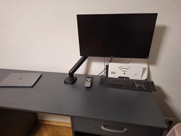 Настольное крепление для монитора OfficePro MA501 с газлифтом 17-32" 2-9 кг Black