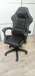 Кресло игровое GAMING CHAIR G-001 цвет черный/черный фото от покупателей 6