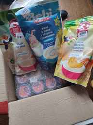 Упаковка пюре овочевого Elfik Magic Асорті з індичкою 100 г х 8 шт (4820266361662)