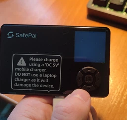 Крипто-кошелек аппаратный "холодный" SafePal S1 Black (HWS1)