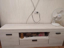 Тумба TV Эверест Соната 1500 1500х380х500 Дуб Сонома + Белый фото від покупців 1