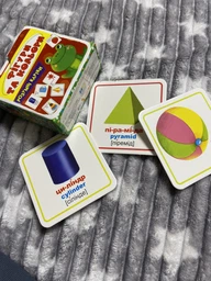 Розумні картки. Фігури та кольори. 30 карток (9789669876164)