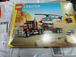 Конструктор LEGO Creator Бортовой грузовик с вертолетом 270 деталей (31146)