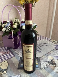 Вино Kartuli Vazi Ахашени красное полусладкое 0.75 л (4860001680337_4860127040152)