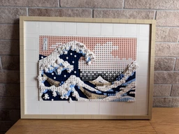 Конструктор LEGO ART Хокусай, «Велика хвиля» 1810 деталей (31208) фото від покупців 4