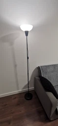 Торшер IKEA TÅGARP, черный/белый, 204.040.95