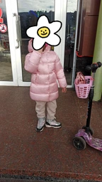 Детское зимнее пальто для девочки Minoti 12COAT 1 37618KID 80-86 см Темно-синее (5059030966980) фото от покупателей 3