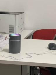 Зволожувач повітря для дому з підсвічуванням Happy Life Bear USB Humidifier 220ml Рожевий фото від покупців 1