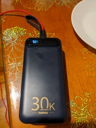 Повербанк 30000 mah потужний павербанк для роутера powerbank з ліхтариком і швидкою зарядкою 22.5w до вай фай роутеру умб для телефону смартфона фото від покупців 1