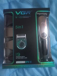 Машинка для стрижки VGR V-105 для стрижки волос, бороды и усов фото от покупателей 8