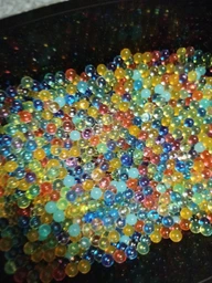 Орбизы, гидрогелевые шарики, Orbeez для детского оружия и игр, 7-8 мм, 20 000 шт., желтый