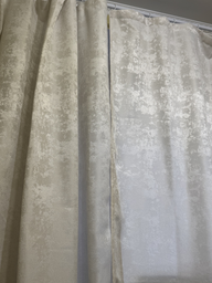 Комплект коротких штор VR-Textil Жаккард Sultan YL № 1211ш Графітовий 130х170 см 2 шт (35-0004)
