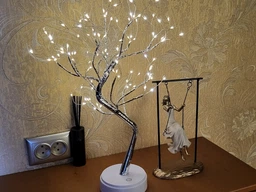 Настільний світильник DIY Auelife 108 Led дерево гірлянда Бонсай Auelife Тепле світло фото от покупателей 13