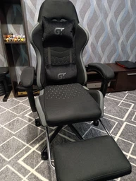 Геймерское кресло GT Racer X-2324 Fabric Black/Gray фото от покупателей 15