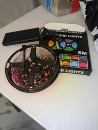 Светодиодная Led лента для фоновой подсветки телевизора TV Strip SMD 5050 диодная разноцветная подсветка с пультом питание USB 2 метра фото от покупателей 1