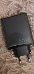 Мережевий зарядний пристрій PD 65W швидка зарядка Quick Charge 3.0 USB Type-C PD блок швидкої зарядки для IPhone IPad Apple Samsung Xiaomi юсб адаптер живлення для айфона телефона чорний (10077) фото від покупців 19