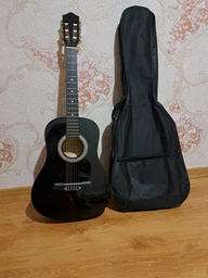 Гитара классическая 3/4 Almira CG-1702 BK (Чехол, Копилка, Медиатор, Струна, Ключ)