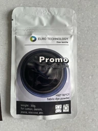 Темно-серая краска-краситель для ткани, Promo "Graphite gray" фото от покупателей 3