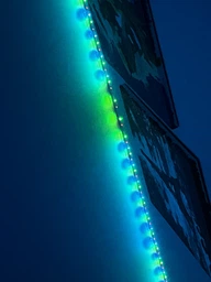 Умная светодиодная лента с приложением TV LED Strip CB 5050 SMD Bluetooth RGB 5м USB 5 вольт с пультом и многоцветная GS-7770 фото от покупателей 1