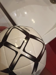 Футбольный мяч Adidas Performance STARLANCER CLB IP1649 размер 5, синий фото от покупателей 3