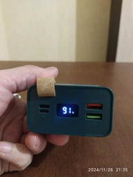 Зарядний пристрій Aspiring Light 20 pd 22.5w 20000mAh фото від покупців 18