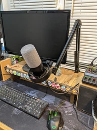 Настольный держатель для микрофона стойка-пантограф Bodasan Sound (hbs-1)