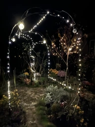 Гирлянда на солнечной батарее 12 м Bodasan 100 LED теплая белая (W860) фото от покупателей 5