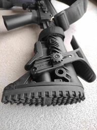 Приклад FAB Defense для AK 47/74 телескопический с регулируемой щекой. Цвет - черный фото от покупателей 1