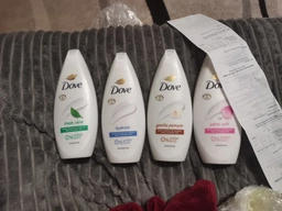 Набор гелей для душа Dove Релакс Терапия 250 мл х 4 шт (8720182998910) фото от покупателей 3