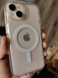 Чохол протиударний ZAGG Gear4 Piccadilly Clear Case with MagSafe для Apple Iphone 13/14/15 Прозорий фото від покупців 5