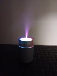 Зволожувач повітря для дому з підсвічуванням Happy Life Bear USB Humidifier 220ml Рожевий