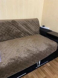 Покрывало ТЕП велюровое Velour Ромб круглый Шоколад Евро 220х240 см Двустороннее