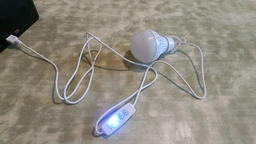 Лампочка USB світлодіодна 5Вт/5V Холодне/тепле світло (4347) фото від покупців 1