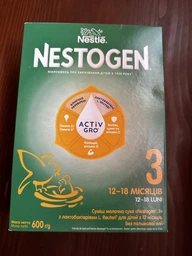 Дитяча суміш Nestogen 3 з лактобактеріями L. Reuteri з 12 міс. 600 г (7613287111821)