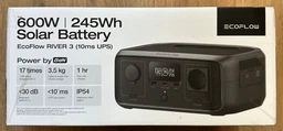 Зарядная станция EcoFlow RIVER 3 UPS / 300 Вт / 245 Вт⋅ч / LiFePO4 (EFRIVER3-UPS-EU-CBox) фото от покупателей 12
