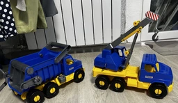 Іграшка дитяча Tigres City Truck Самоскид синій (39398) фото від покупців 2