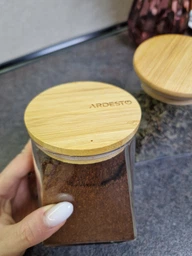 Банк для сипучих продуктів Ardesto Fresh конус 510мл AR1351BLC