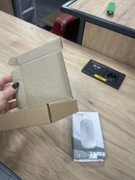 Беспроводная бесшумная мышь BauTech со светодиодной RGB подсветкой Bluetooth + 2.4 ГГц Черный (1009-788-00)