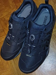 Мужские кроссовки для туризма с Gore-Tex adidas Terrex Swift R2 GTX IF7631 46 Черные (4066746361337)