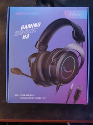 Ігрова гарнітура Fifine H3 RGB Black (H3) фото від покупців 4