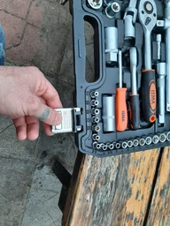 Набор инструментов 108 предметов 1/4'', 1/2'' IS-41082-5 фото от покупателей 1