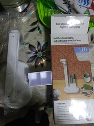 Настольная аккумуляторная LED лампа Desk lamp WHITE (51901CS598) фото от покупателей 2