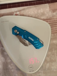 Нож монтажный Total THT5136288 складений, висувне лезо 61x19мм, довжина 180мм. (THT5136288) фото от покупателей 1
