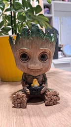 Квітковий горщик кашпо Primo Грут Groot для квітів та канцелярії (GR-06) фото від покупців 1