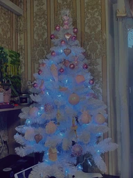 Штучна Ялинка Royal Tree RT-7-2 Олімпійська Люкс 110 см біла фото от покупателей 2